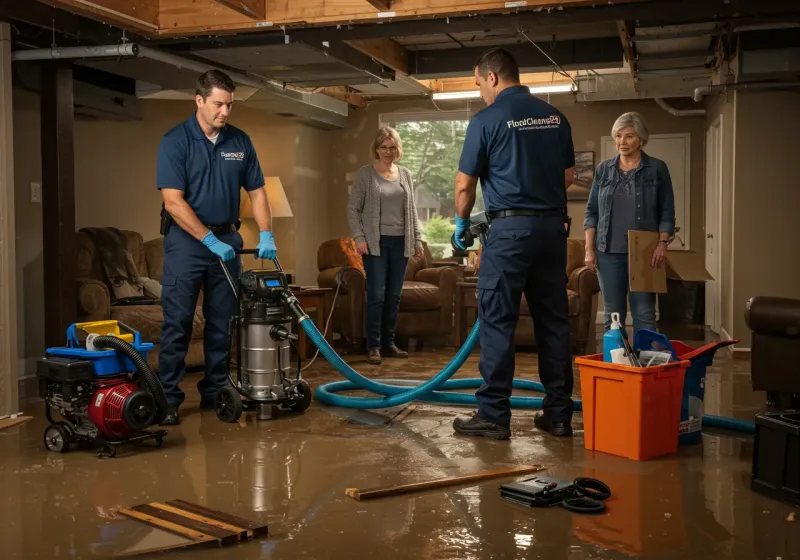 Basement Water Extraction and Removal Techniques process in Taylor, MI